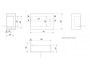Eko kamin Dey kotni 700 x 280