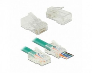 Rj45 Konektor Cat6 Crimp &...