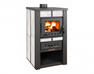 Kamin Alpina Ceramic (bela)