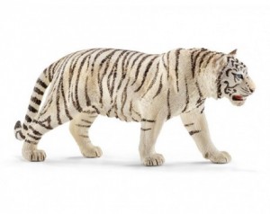 Schleich figura Tiger beli