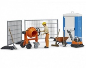 Bruder set z mešalcem...