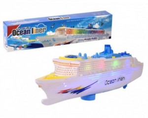 Igrača potniška ladja luči...