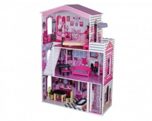 Lesena hiša za punčke Camellia