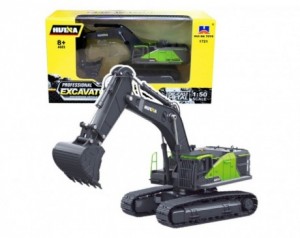 Kovinski bager zelen 1:50