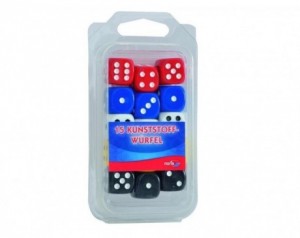 Igralne kocke 15 kosov Noris