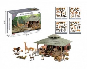 Igralni set s hišo - divje...