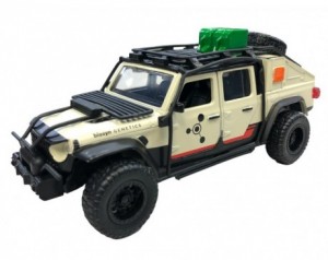 Kovinski avtomobil Jeep...