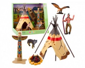 Komplet indijanskih figur -...