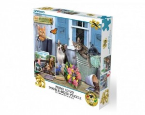 Sestavljanka 2D/3D - Mucki...