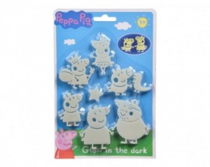 Pujsa Pepa svetleče nalepke