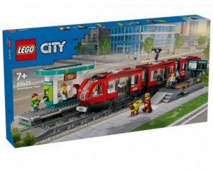 Lego City Tramvaj s postajo...