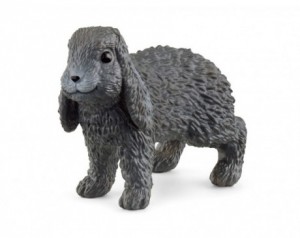 Schleich figura Zajček - siv
