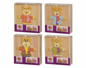 Eichhorn igra Obleci medvedka