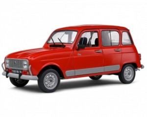 Solido Renault R4 GTL rdeč...