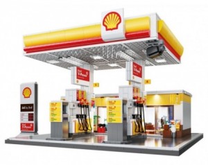 Cada kocke Shell velika...