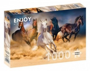 Enjoy sestavljanka Horses...