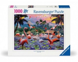 Sestavljanka Flamingi 1000...