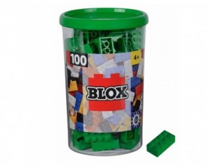 BLOX kocke 100 kosov - zelena