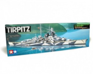 Maketa vojne ladje Tirpitz...