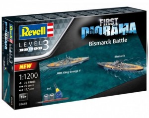 Revell maketa Bismarck...