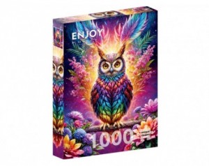 Enjoy sestavljanka Neon Owl...