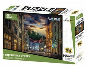 Sestavljanka 2D Ljubljana...