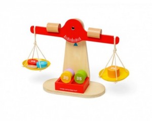 BigJigs Lesena tehtnica