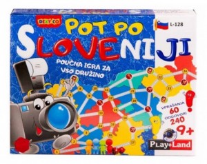 Družabna igra Pot po Sloveniji