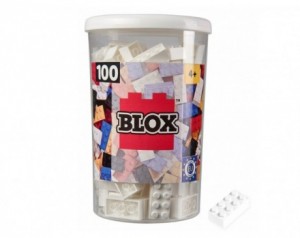 BLOX kocke 100 kosov - bela