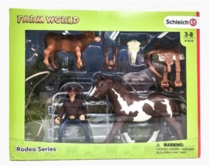 Schleich set Kavboj z lasom...