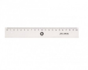 Ravnilo 20cm office point...