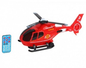 Helikopter z zvokom in lučmi