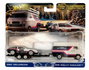 Hot Wheels DeLorean & Rally...