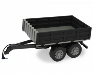 RC Prikolica za traktor - črna
