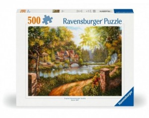 Sestavljanka Koča ob reki 500d