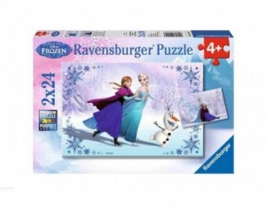 Sestavljanka Frozen 2x24d...