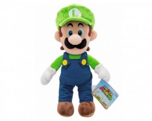Super Mario pliš Luigi 30 cm