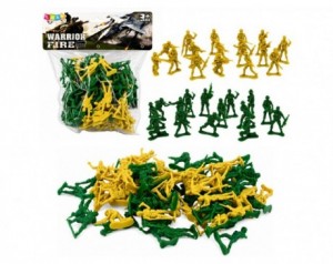 Set vojaških figuric 72 kosov