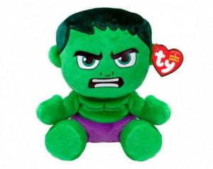 Ty pliš Marvel Hulk 15 cm