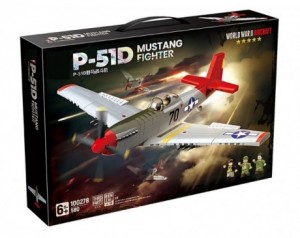 Kocke letalo P-51D Mustang...
