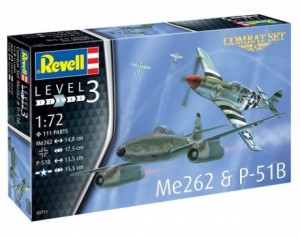 Revell maketa letala Me262...
