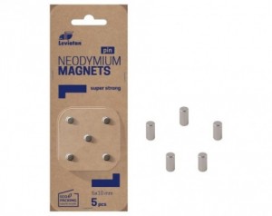 Magnetki levia 5x10mm extra...