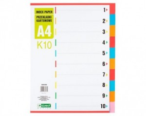 Pregradni karton a4...