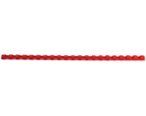 Špirala pvc 10mm rdeča gbc...