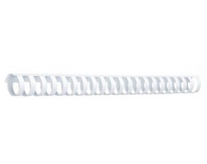 Špirala pvc 22mm bela gbc...