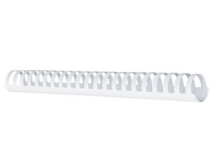 Špirala pvc 38mm bela gbc...