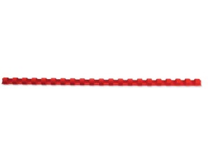 Špirala pvc 6mm rdeča gbc...