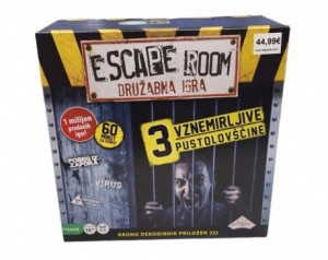 Družabna igra Soba pobega -...