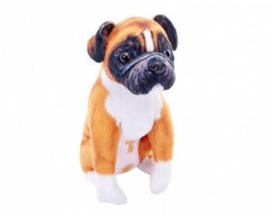 Plišasti Boxer z zvokom 14cm