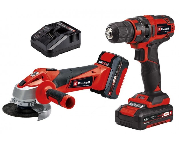 Akumulatorski set EINHELL TC-TK 18 LI KIT POWER X-CHANGE